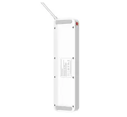 Мережевий фільтр-подовжувач ProLogix Premium PRSC4408W, 4 розетки, 4 USB, вимикачі, 2 м - мініатюра 4