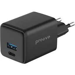 Зарядний пристрій Proove Pocket GaN Plus 25W (Type-C + USB) black (WCPG25111201) - мініатюра 4