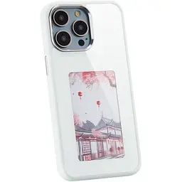 Чохол Ink Show E-ink Screen Case для Apple iPhone 15 Pro White [105283] - мініатюра 2