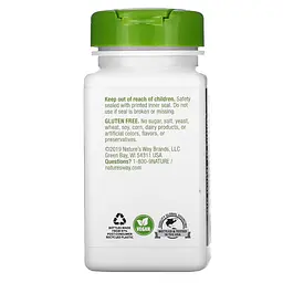 Натуральна добавка Nature's Way Black Walnut Hulls, 100 вегакапсул - мініатюра 4