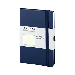 Книга записна Axent Partner 125х195 мм без лініюванням 96 аркушів Синя (8307-02-A) - мініатюра 2