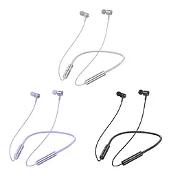 Bluetooth навушники Hoco ES69 Platinum neck-mounted BT earphones black - мініатюра 3