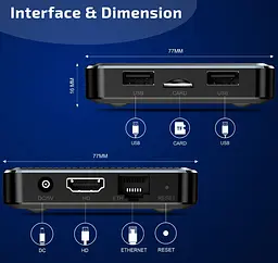 Приставка Smart TV Box Geotex GTX98Q 2/16Gb 4K HDR - мініатюра 5