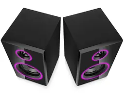 Компьютерные колонки 2.0 REAL-EL RS415 20Вт RGB Bluetooth Black - мініатюра 5