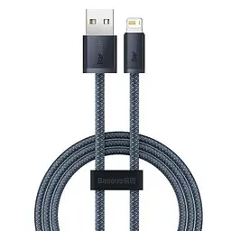 Кабель зарядний Lightning Baseus Dynamic Series 2.4A USB - Lightning 1 m Grey (CALD000416)