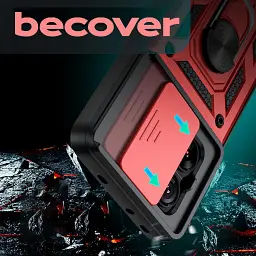 Панель BeCover Military для Xiaomi 13T/13T Pro Red (710560) - мініатюра 3