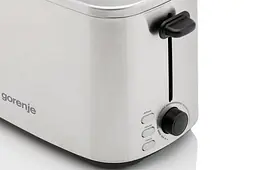Тостер Gorenje 800 Вт підігрів розморожування пластик сріблястий - мініатюра 8