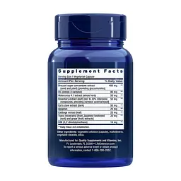Комплекс екстрактів Life Extension Triple Action Cruciferous Vegetable Extract with Resveratrol, 60 вегакапсул - мініатюра 2