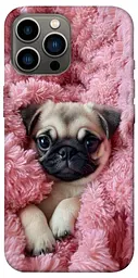TPU чохол Demsky Мопс у ніжностях для Apple iPhone 12 Pro Max (6.7")