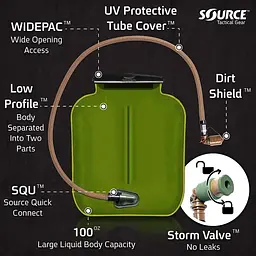 Питна система Source ILPS 3L Armor System W/UTA (1004-45045902V2) - мініатюра 3