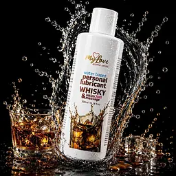 Лубрикант MyLove Aroma Series IntimMassage 2in1 Whisky, 300 мл - мініатюра 2