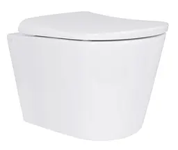 Унітаз підвісний Qtap Scorpio ML Ultra Quiet з сидінням Slim Duroplast/ Soft-close/ MagLock QTSCOML26W49624