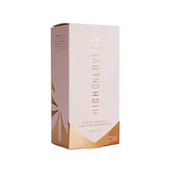 Масажна олія HighOnLove Massage Oil Decadent White Chocolate (120 мл) з маслом насіння конопель - мініатюра 3