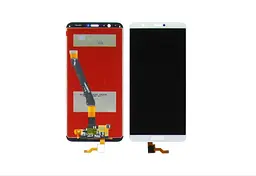 Дисплей для Huawei P Smart 2017 з білим тачскрином