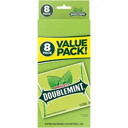 Упаковка жувальних гумок Wrigley's Doublemint Bulk Chewing Gum 8х15шт