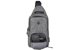 Рюкзак-слінг, Console Cross Body Bag, сірий Wenger teh0014620 - мініатюра 8