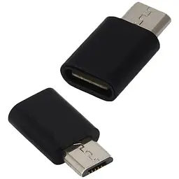 Адаптер GRAND MicroUSB тато на Type-C мама перехідник