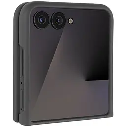Чохол Foldables Silicone Cover Lakshmi (AAA) для Samsung Galaxy Z Flip7 Чорний / Black