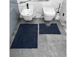 Набір килимків DARIANA 60*50+60*90см синій Standard