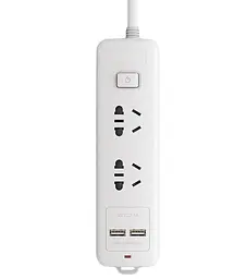 Подовжувач Opple Power Strip (2 розетки + 2 USB) 1.8m White