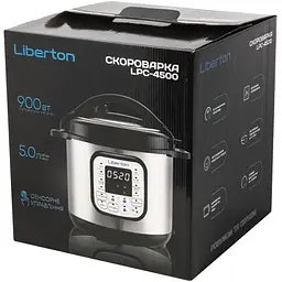 Мультиварка-скороварка Liberton LPC-4500 [115705] - мініатюра 8