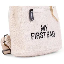 Дитячий рюкзак Childhome My first bag Teddy, білий (CWKIDBTW) - мініатюра 3