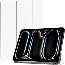 Чохол до планшета BeCover Smart Case Apple iPad Pro 11" M4 2024 White (711629) - мініатюра 2