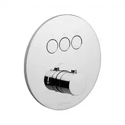 Змішувач для ванни/душа на 3 споживача Paffoni Compact Box white matt CPM019BO, Білий матовий