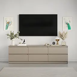 Тумба під телевізор MebelStar Нео 6Ш 180x43x53 см Кашемір (MBS-1292) - мініатюра 2