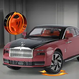 Колекційна металева модель автомобіля АвтоЕксперт Rolls-Royce Spectre з інерцією, світлом та звуком 1:24  - мініатюра 5