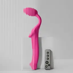 Безремінний страпон з вібрацією Strap-On-Me Vibrating Fuchsia L - мініатюра 2