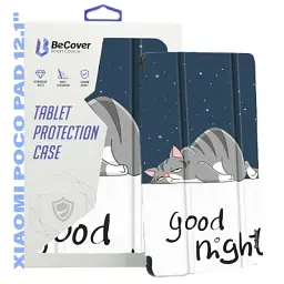 Чохол до планшета BeCover Smart Case Xiaomi Poco Pad / Poco Pad M1 (12.1") Good Night (711562) - мініатюра 6
