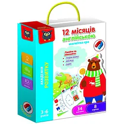 Гра розвиваюча Англійська 12 місяців Vladi Toys VT5411-10 (4820234764792) shop (4820234764792)