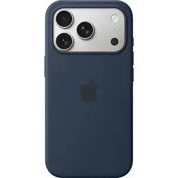 Чохол Silicone Case with Button, Animation, MagSafe для Apple iPhone 17 Pro Midnight ААА [149943]