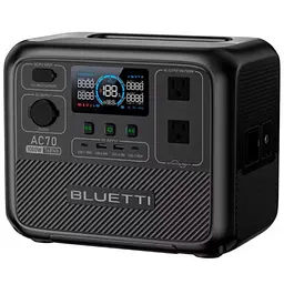 Зарядна станція Bluetti AC70 1000W 768Wh - мініатюра 3