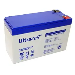 Акумуляторна батарея Ultracell UL7-12 AGM 12V 7Ah