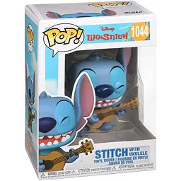 Фігурка Funko Pop! Lilo and Stitch: Стіч з укулеле 9.6см (55615) [118704] - мініатюра 5