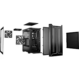 Корпус Be quiet! PURE BASE 501 DX Black (BGW76) - мініатюра 6