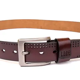 Чоловік шкіряний ремінь Vintage 115х3,6 см acs0016956 - мініатюра 3