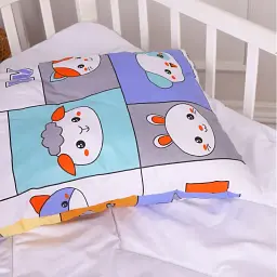 Набір дитячий MirSon зима Kids Time 20-0039 Zoo alphabet 110x140 см EcoSilk: ковдра з подушкою (2200009665769) - мініатюра 8