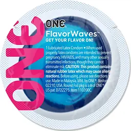 Презервативи латексні One FlavorWaves BaNana Split - мініатюра 2