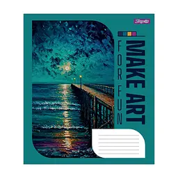 Зошит 1 вересня А5 Make art 96 аркушів, лінія (766768), в асортименті - мініатюра 5