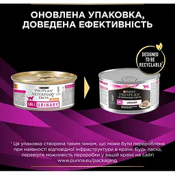 Вологий корм для котів Purina Pro Plan Veterinary Diets UR ST/OX Urinary 195 г - мініатюра 4