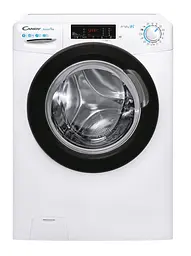 Пральна машина Candy з фронтальним завантаженням CSO1295TBE-S, 9кг, 1200, A+++, Пара, 52см, Дисплей, Wi-Fi + Bluetooth, Білий (CSO1295TBE-S)