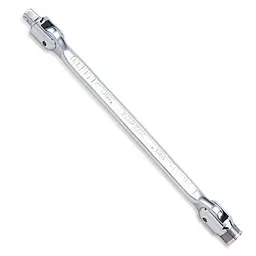 Вороток шарнірний (квадрат 1/4" - битоутримувач 1/4") Toptul 000256570