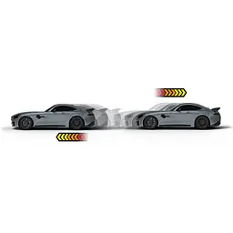 Збірна модель Revell Mercedes-AMG GT R Grey Car рівень 1 масштаб 1:43, 10 деталей (RVL-23152) - мініатюра 4