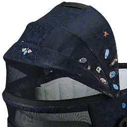 Люлька Cybex Mios Lux R Jewels of Nature, темно-синій (522000783) - мініатюра 4