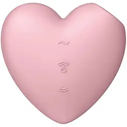 Вакуумний стимулятор Satisfyer Cutie Heart Розовий - мініатюра 6