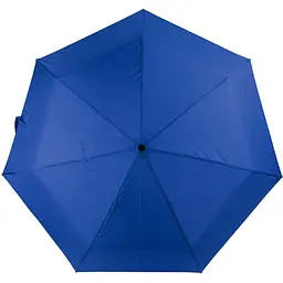Жіноча складана парасолька повний автомат Happy Rain 96 см синя