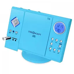 Стереосистема OneConcept V-12 MP3 CD плеєр USB SD AUX (10009512) Голубий - мініатюра 5
